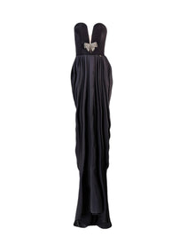 BOW DETAIL GOWN