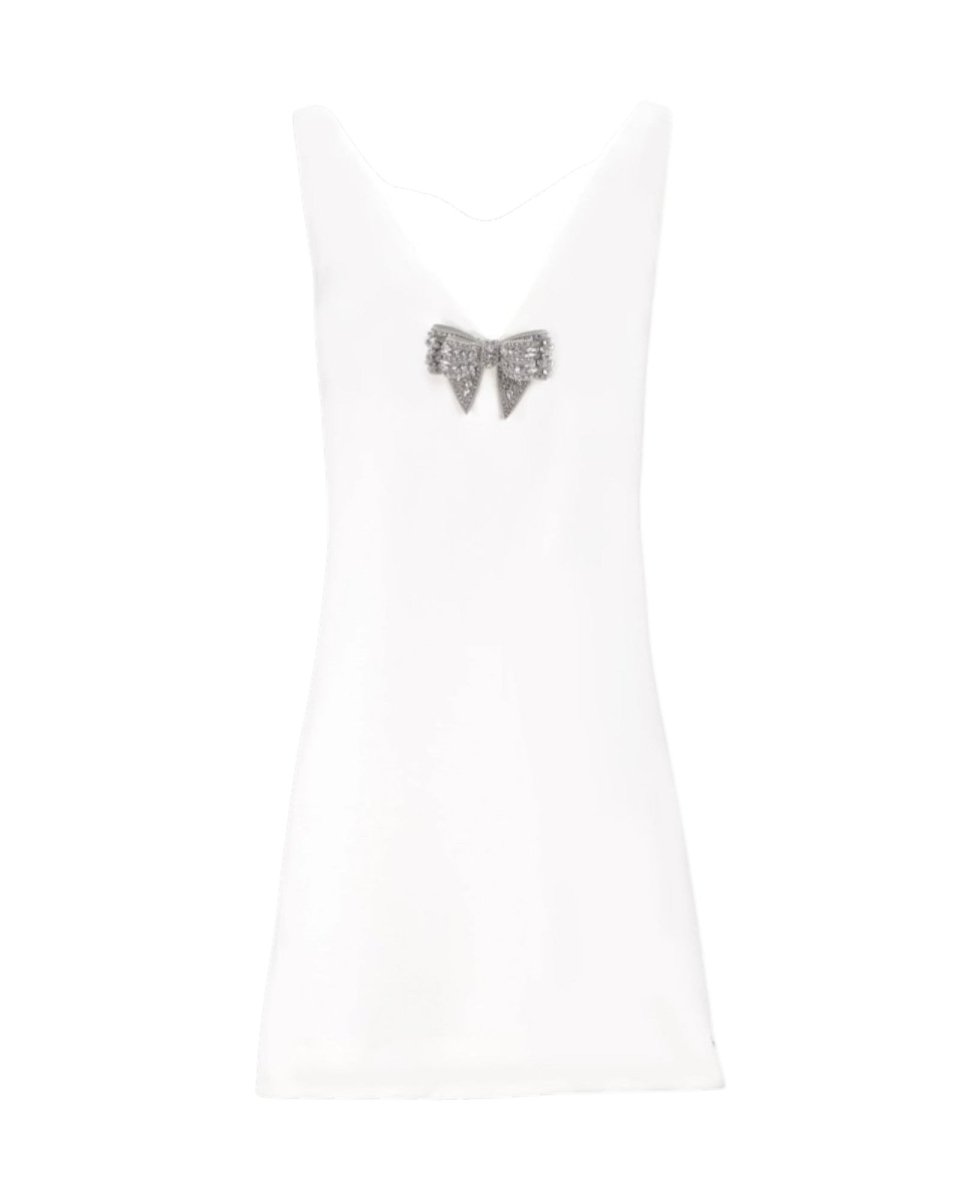 BOW CAPE DRESS