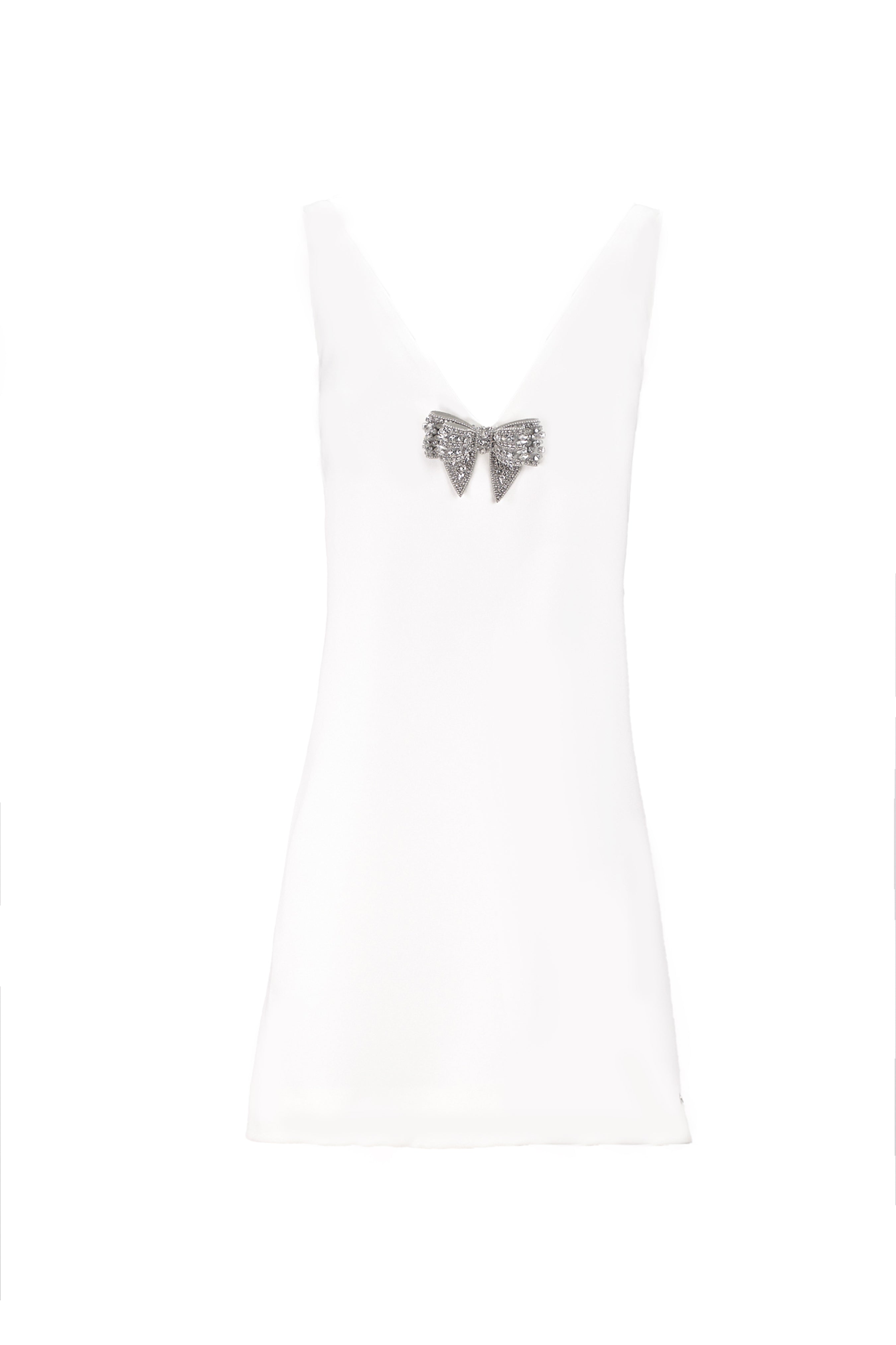 BOW CAPE DRESS