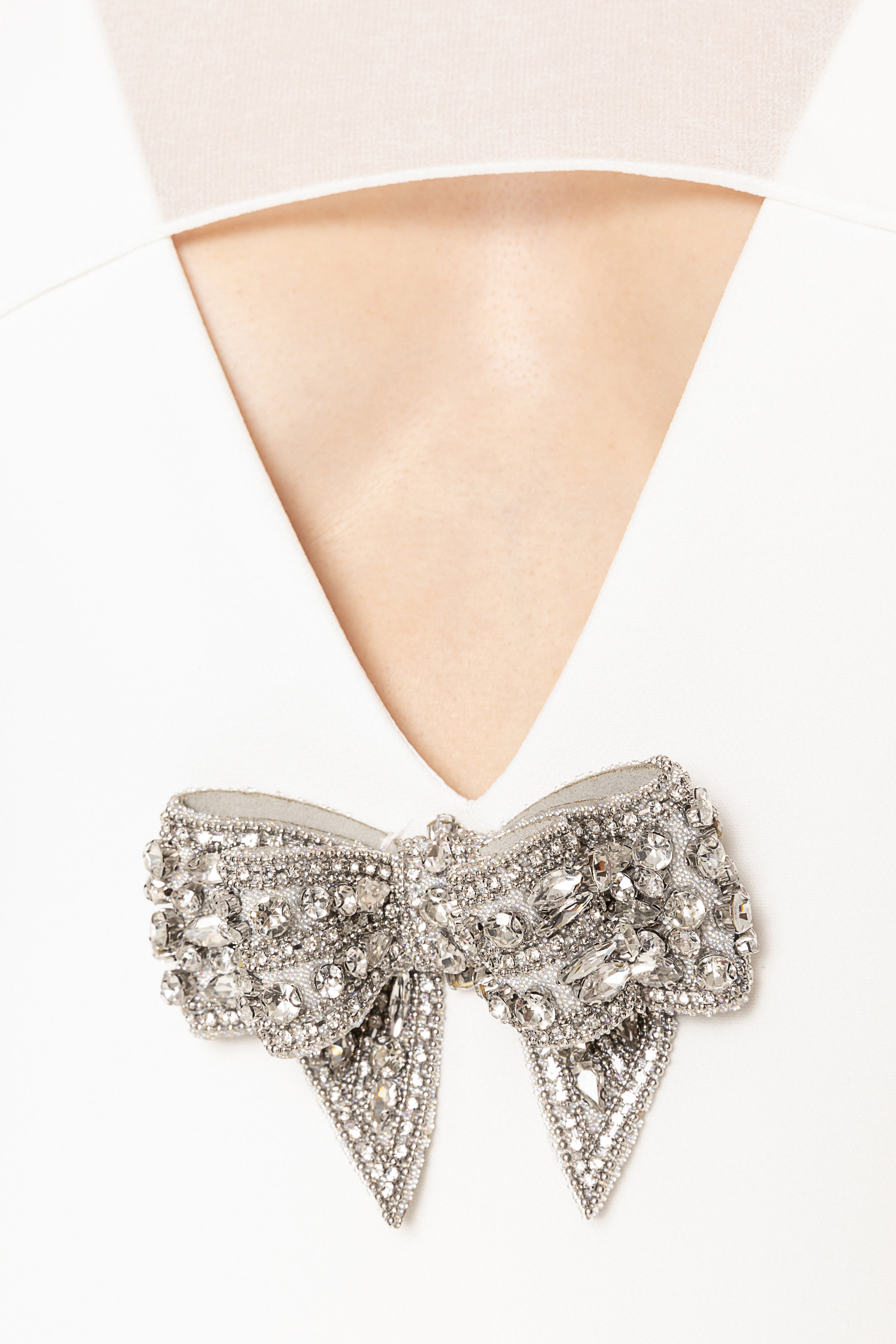 BOW CAPE DRESS