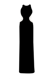 PEARL CUTOUT GOWN
