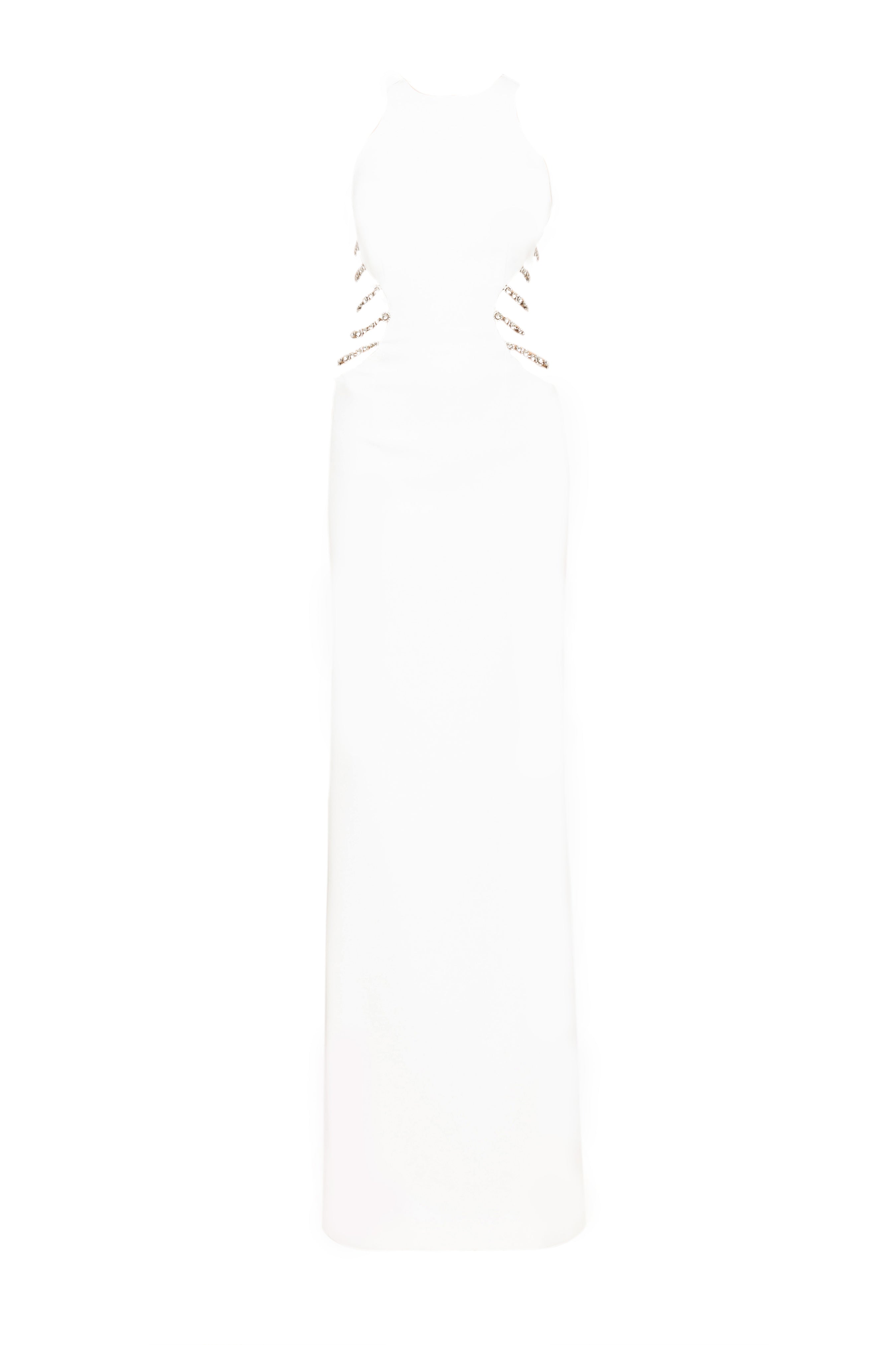 PEARL CUTOUT GOWN