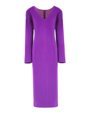 LONG SLEEVE MIDI DRESS
