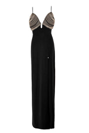 GODDESS CHAIN BUST GOWN