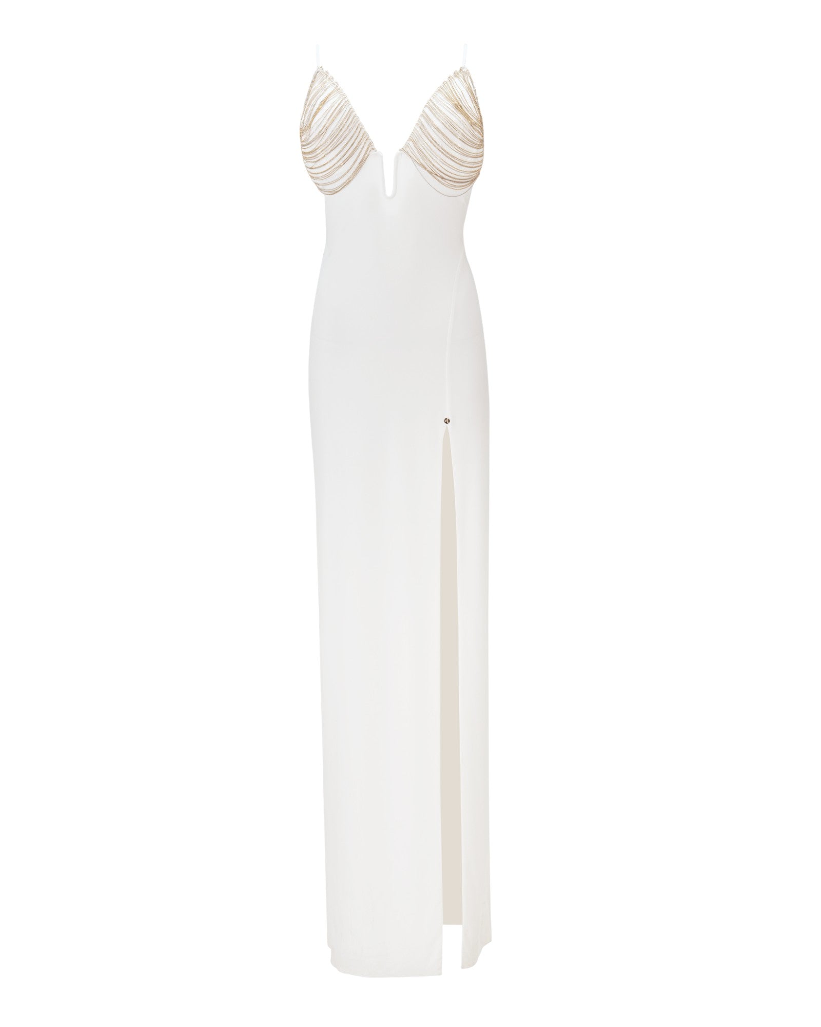 EMBELLISHED EVENING DRESS