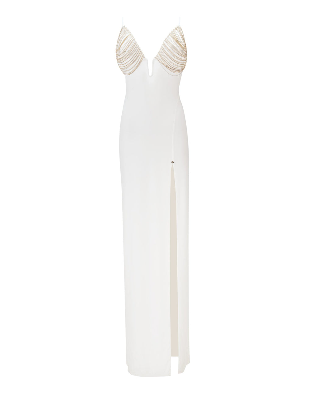 EMBELLISHED EVENING DRESS