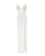 EMBELLISHED EVENING DRESS