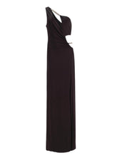 CUTOUT DRAPE DRESS