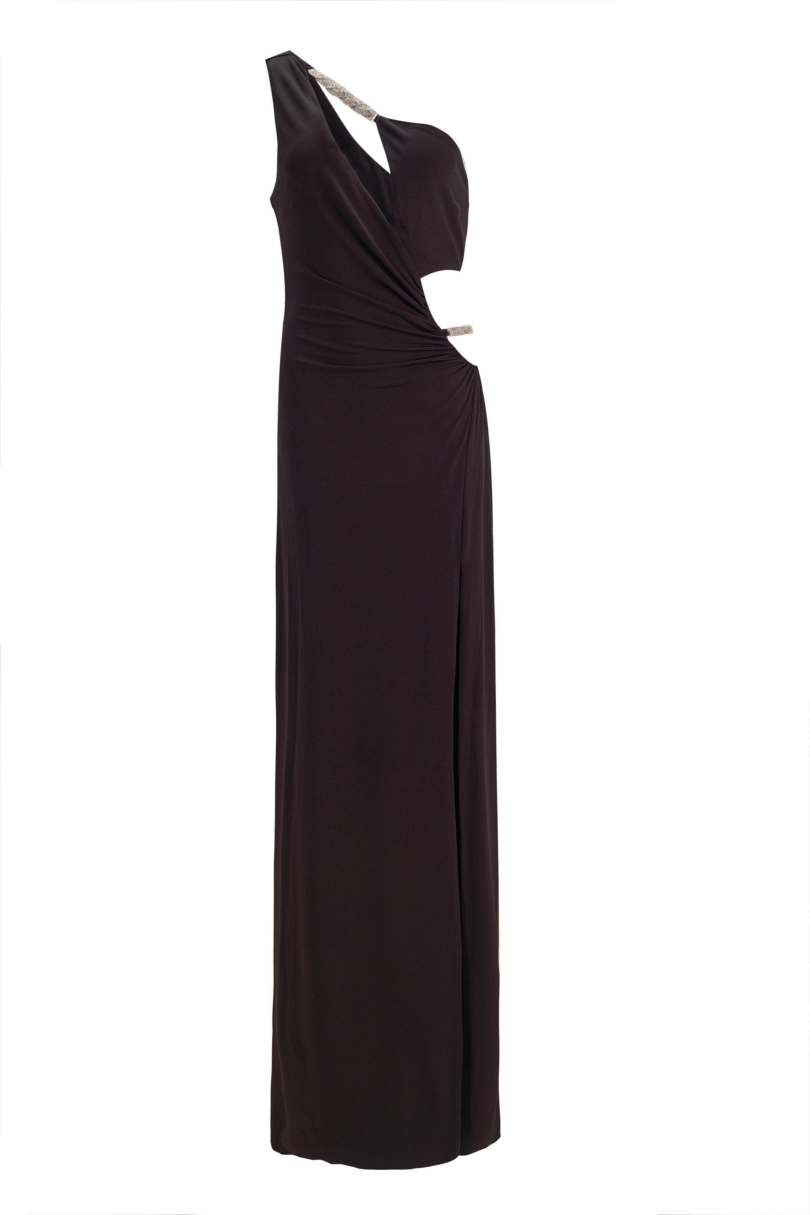 CUTOUT DRAPE DRESS