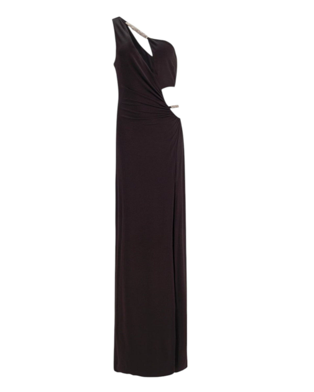 CUTOUT DRAPE DRESS