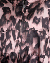 ABSTRACT SATIN JACKET