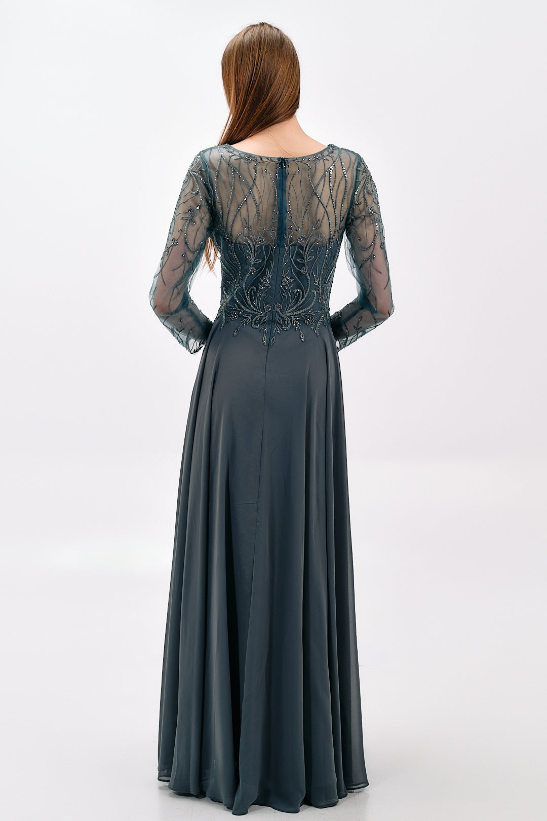 LUXURIOUS EMBROIDERED GOWN