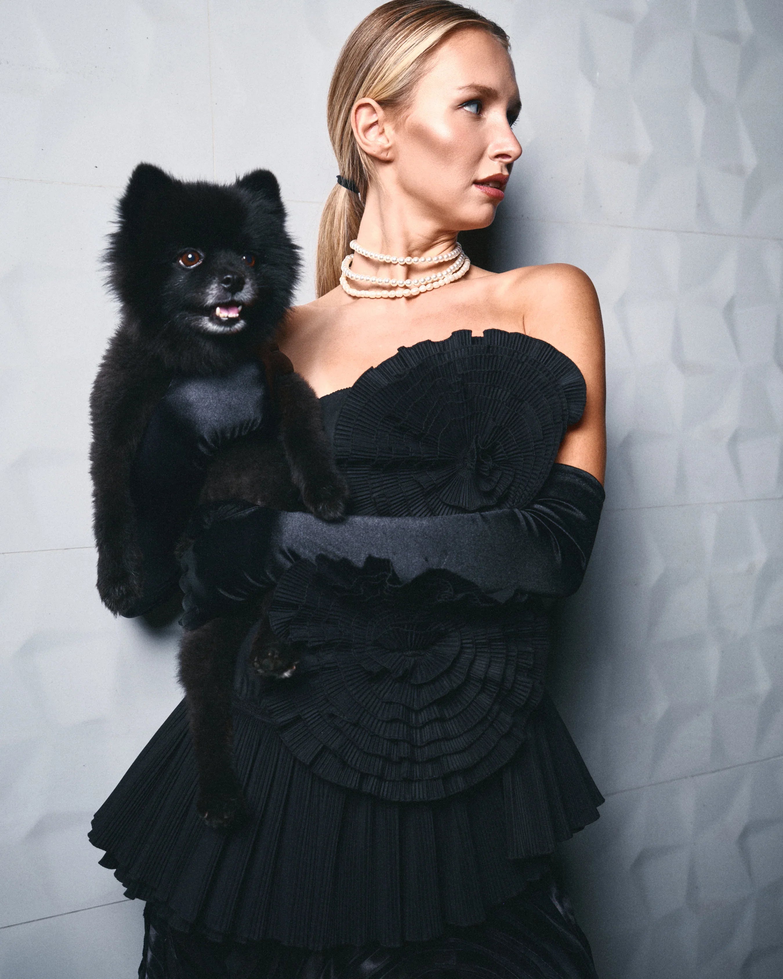 STRUCTURED FLORAL TOP