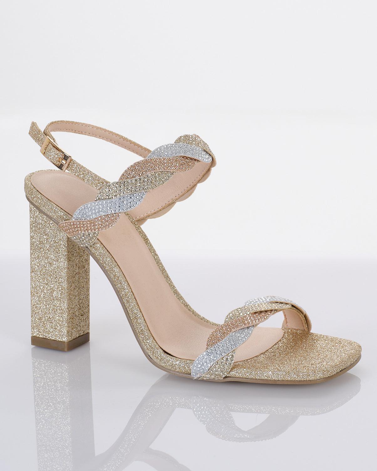 Strap Detailed Heel Sandals