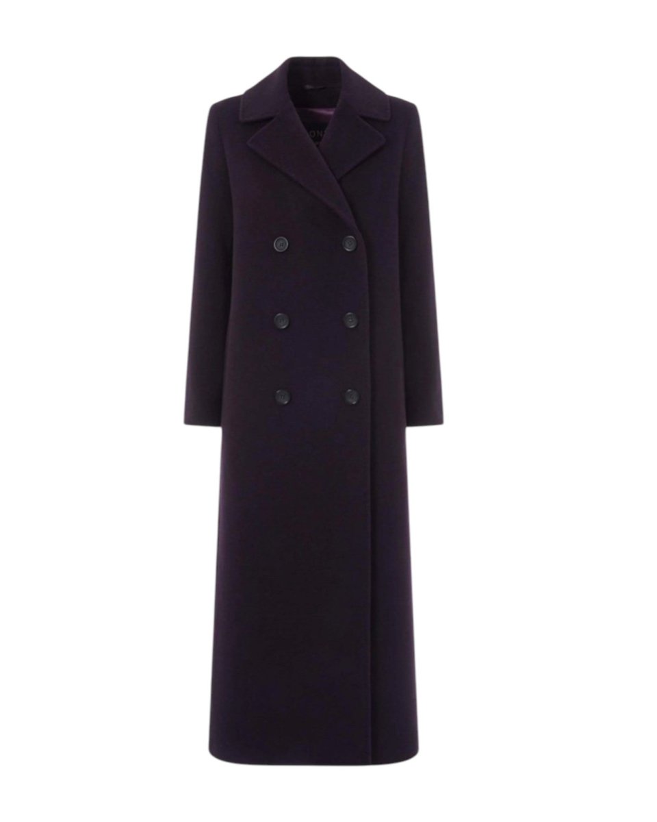 DOUBLE-BREASTED LONG COAT