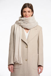 WOOL-BLEND LONG COAT