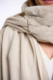 WOOL-BLEND LONG COAT