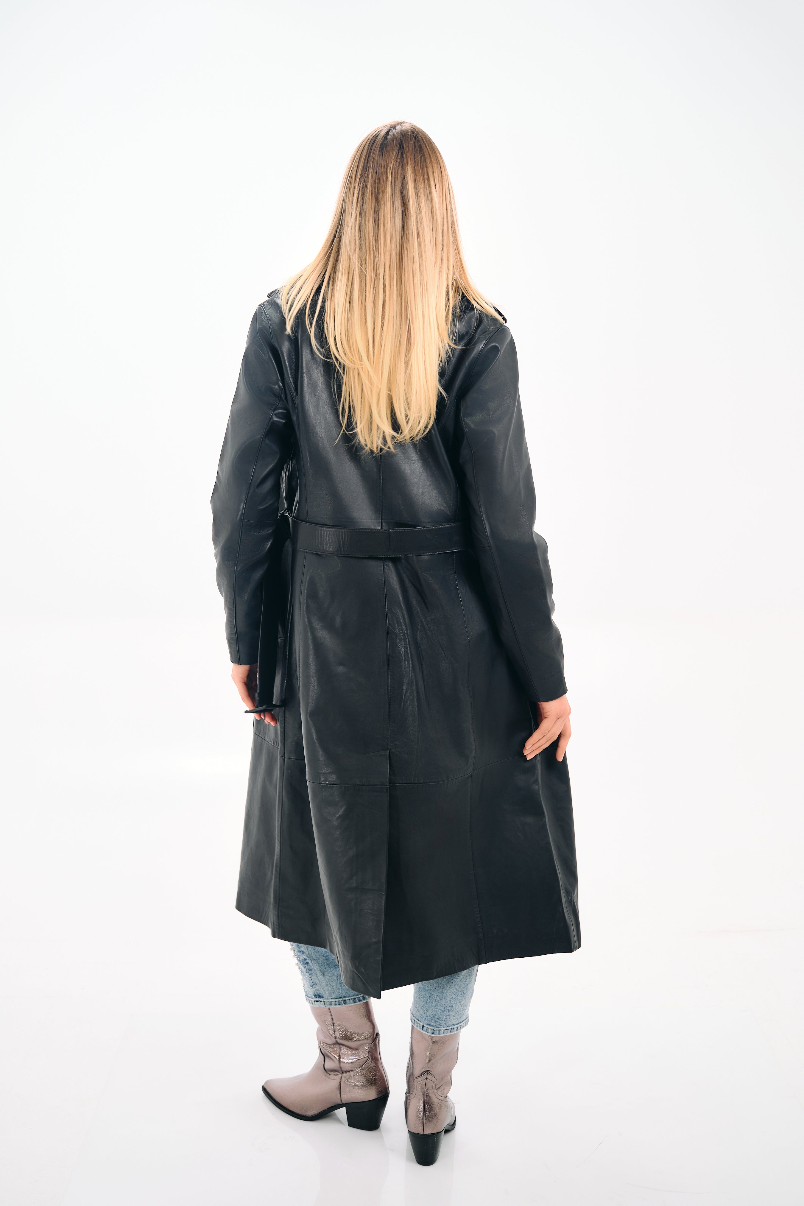 DOUBLE-BREASTED TRENCH COAT