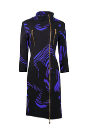 Abstract Midi Dress