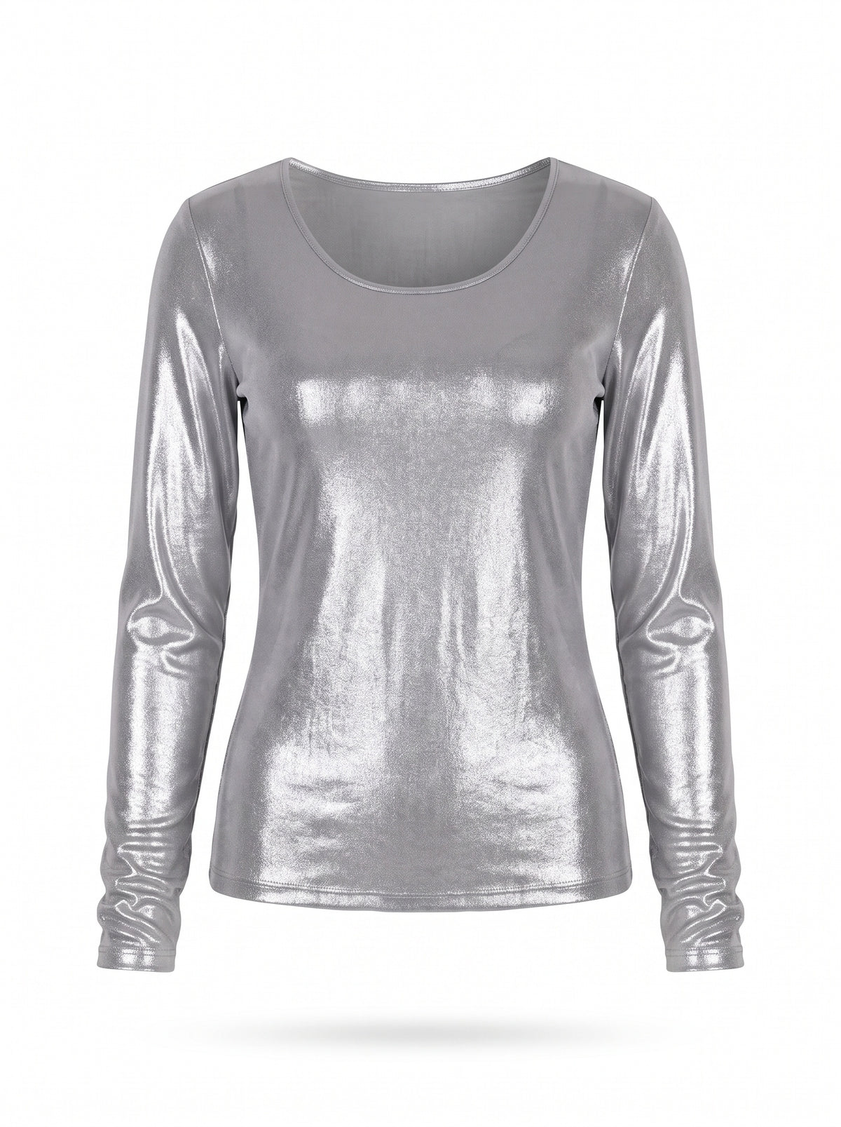 FLYMAN BLOUSE SILVER 36