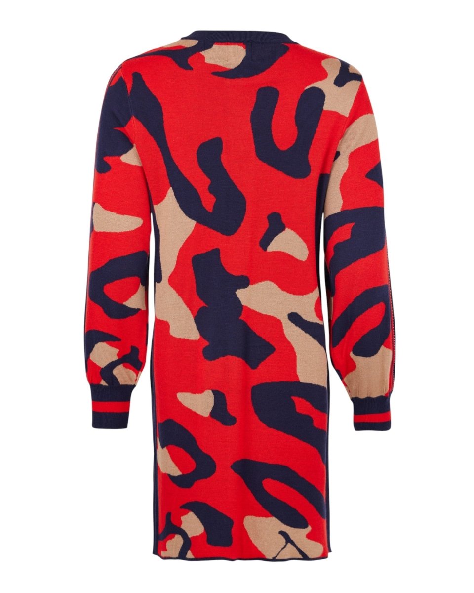 ABSTRACT KNIT DRESS 
