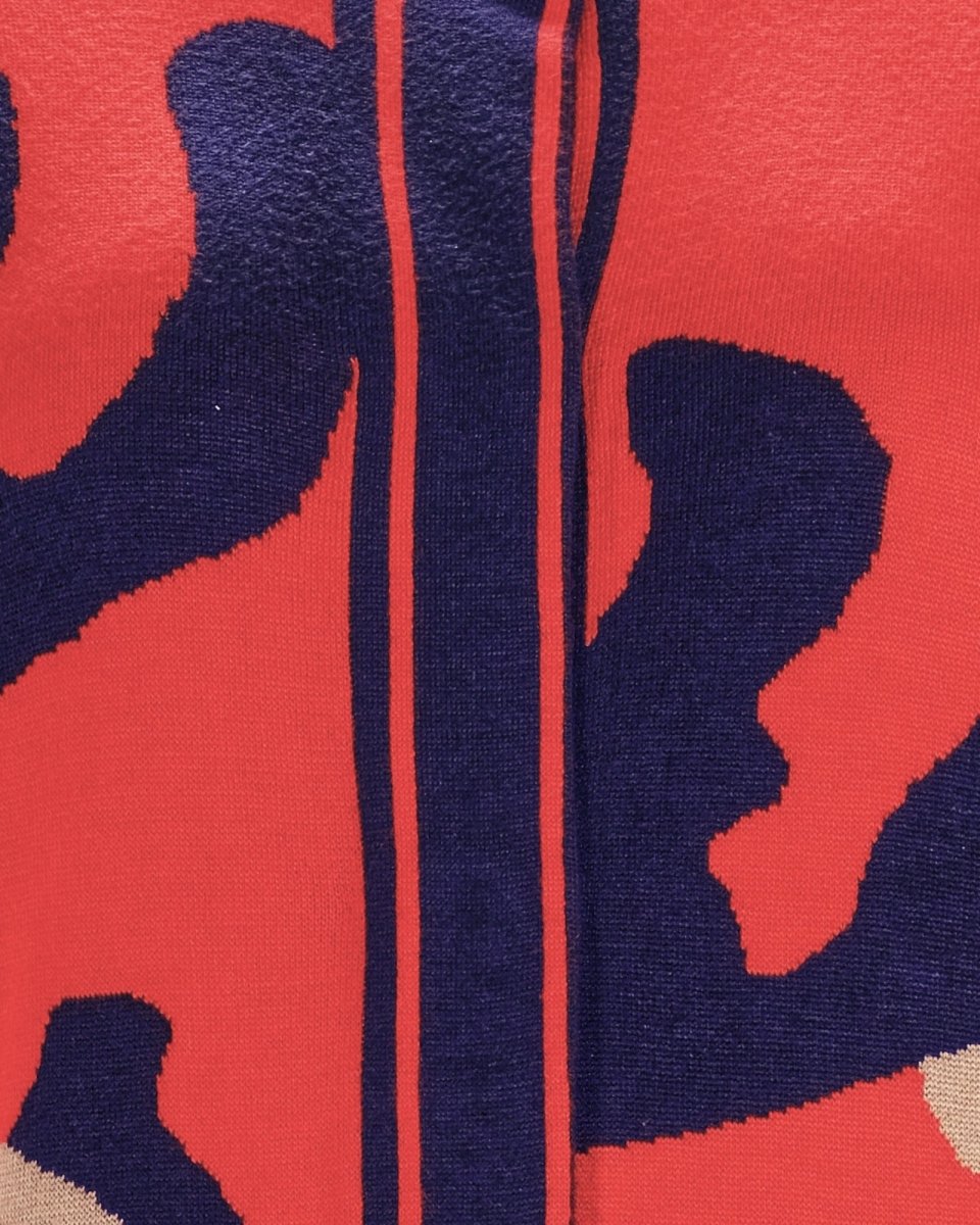 ABSTRACT KNIT DRESS 