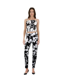 ABSTRACT PRINT CROP TOP