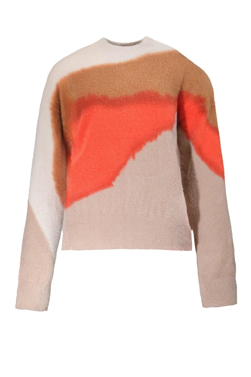 ABSTRACT PRINT SWEATER - Nakhle.Ets - Sweaters
