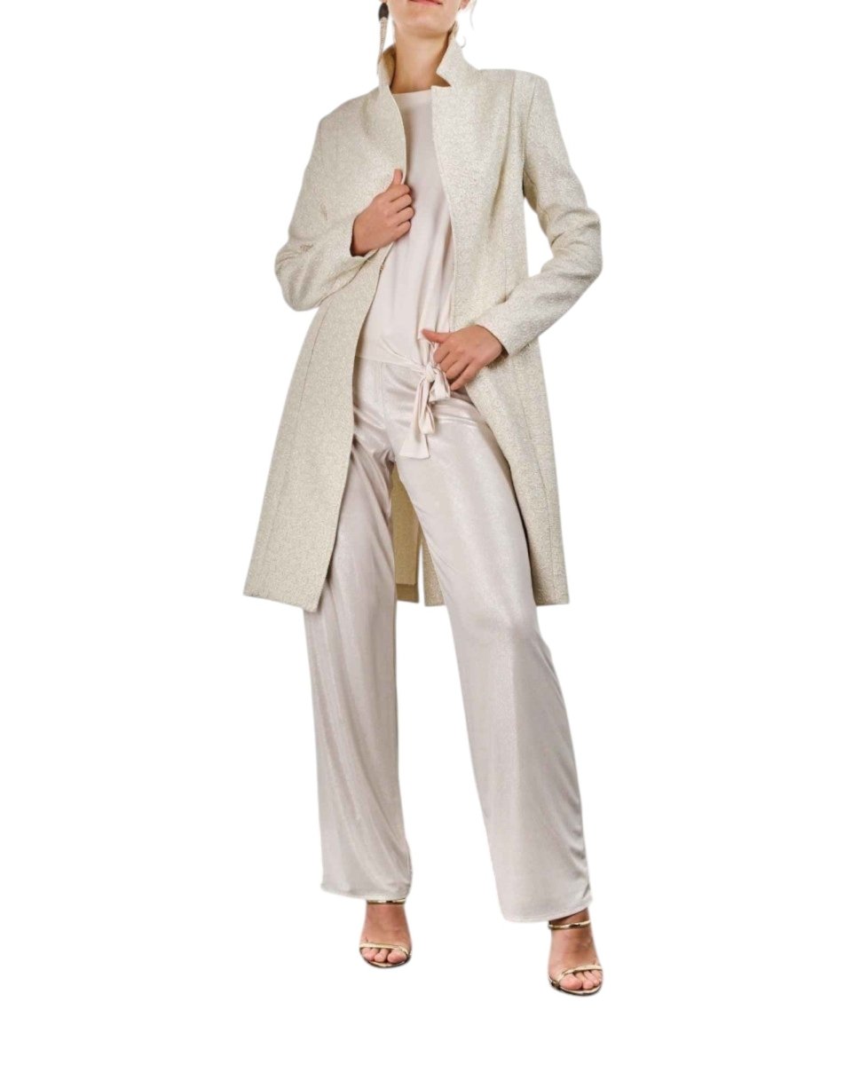 ASYMMETRIC DRAPE TIE - FRONT TOP