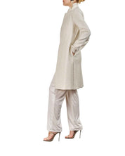 ASYMMETRIC DRAPE TIE - FRONT TOP - Nakhle.Ets - Tops & T-shirts