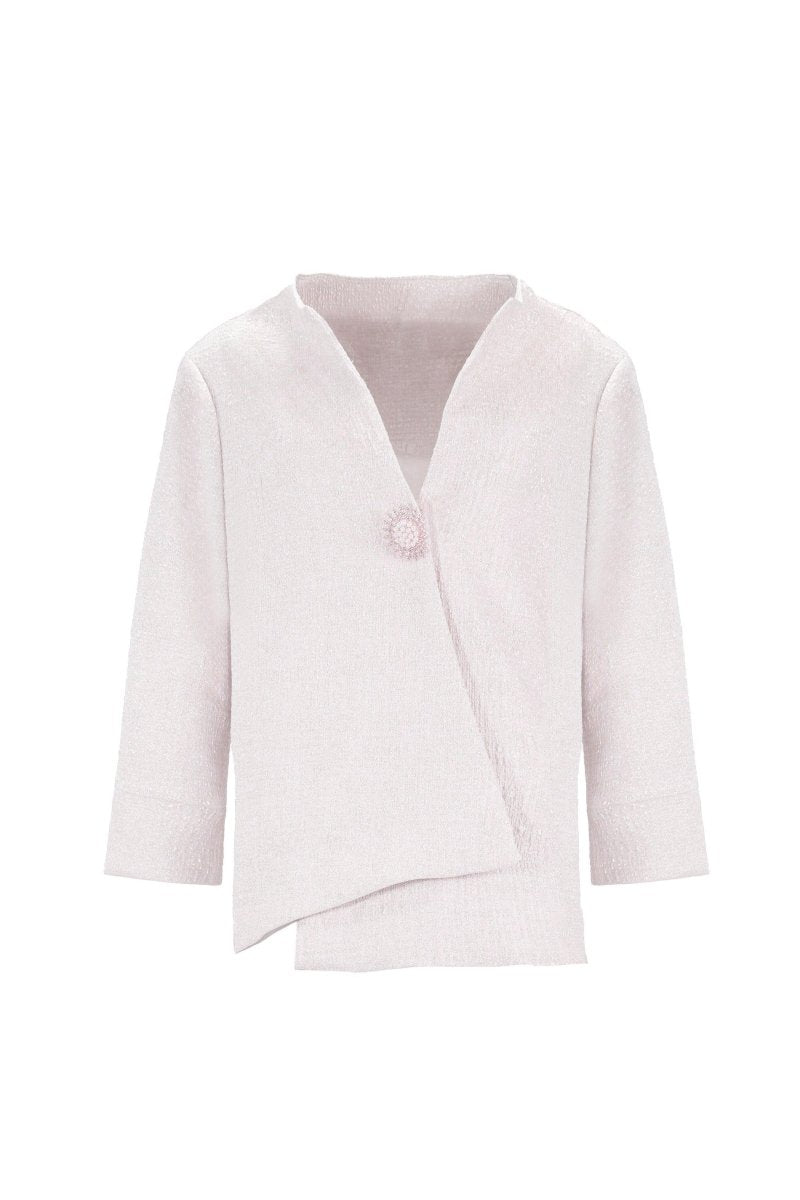 ASYMMETRIC WRAP JACKET - Nakhle.Ets - Jackets