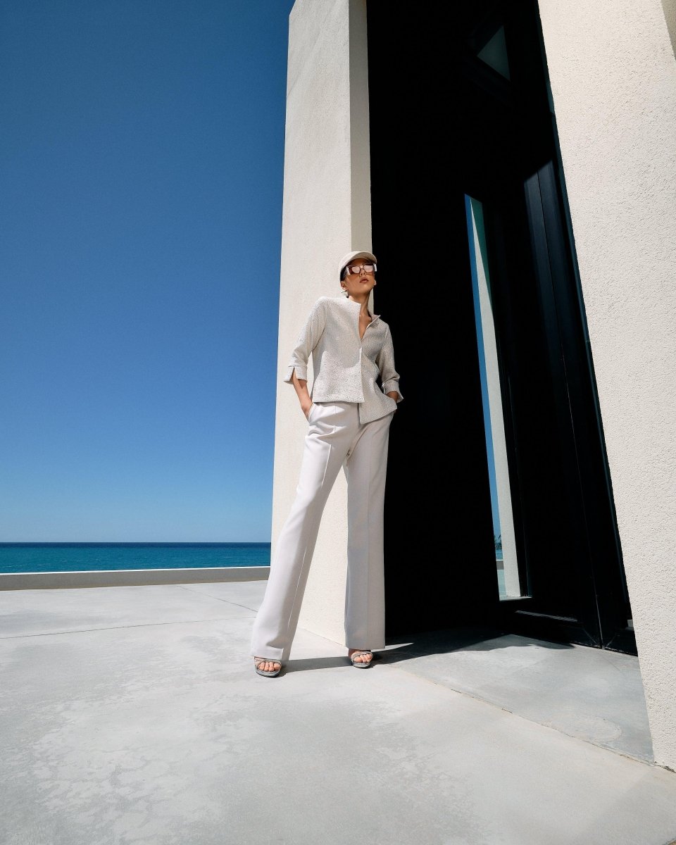 ASYMMETRIC WRAP JACKET - Nakhle.Ets - Jackets