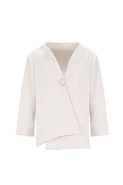 ASYMMETRIC WRAP JACKET - Nakhle.Ets - Jackets