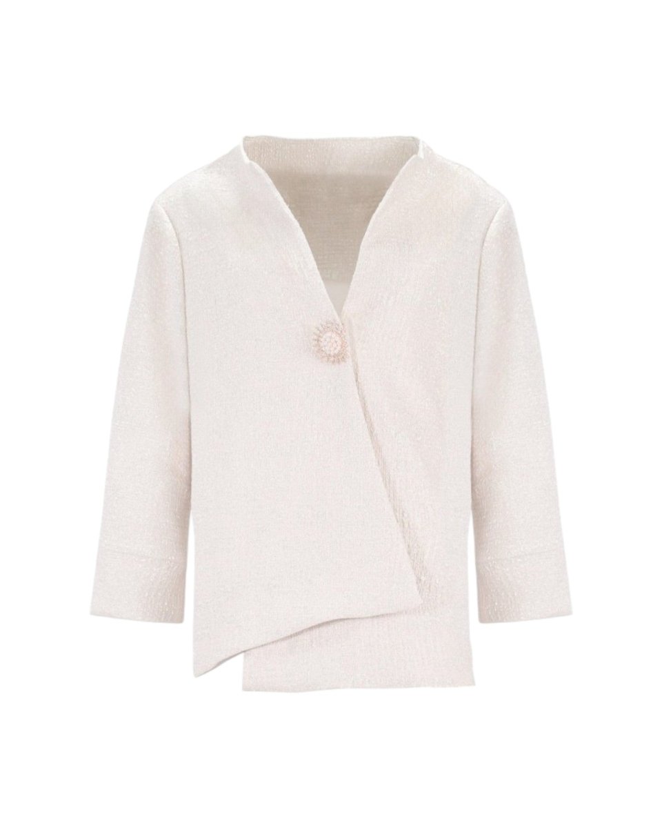 ASYMMETRIC WRAP JACKET