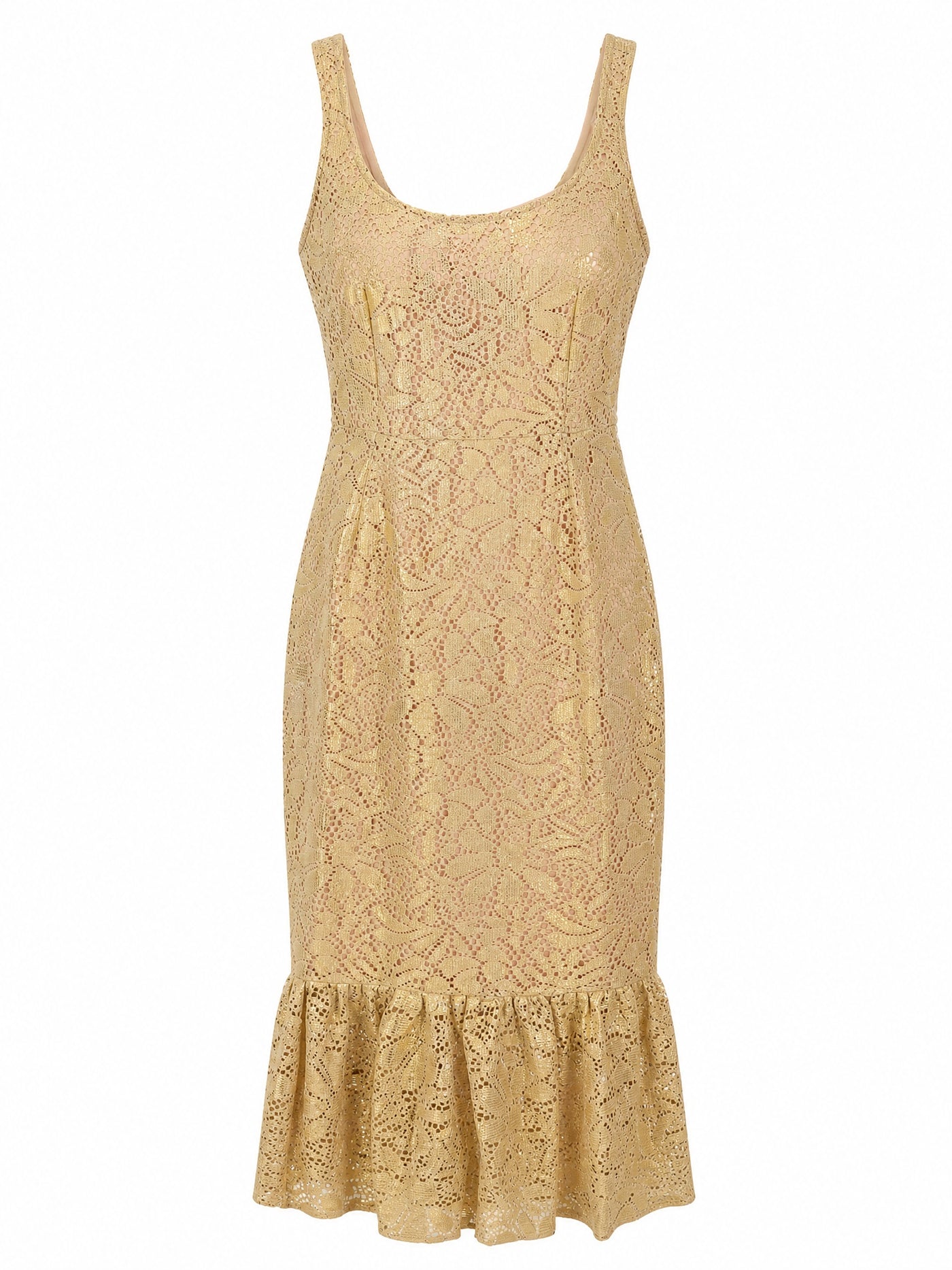 ANNA S DRESS GOLD