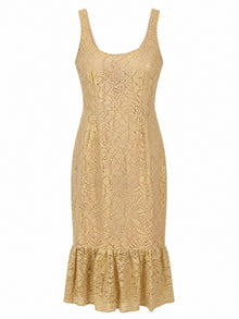 ANNA S DRESS GOLD