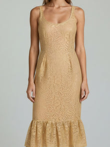 ANNA S DRESS GOLD