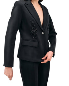 BEADED EMBELLISHED BLAZER