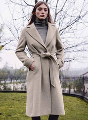 Wool Belted Coat