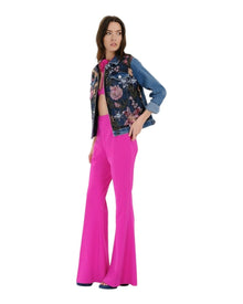 BOLD FLARE PANTS & BRALETTE SET