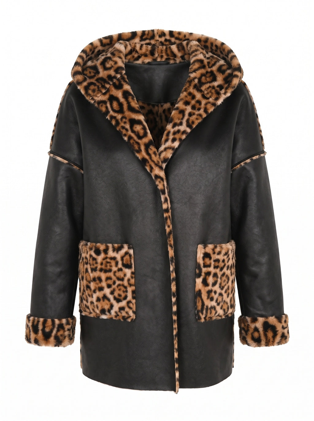 Reversible Leopard Coat