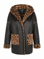 Reversible Leopard Coat
