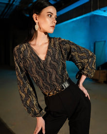 CHAIN BELT JUMPSUIT