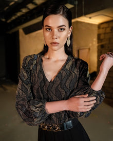 CHAIN BELT JUMPSUIT