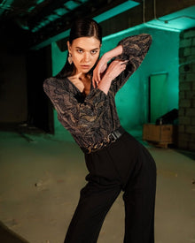 CHAIN BELT JUMPSUIT