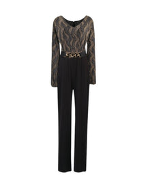 CHAIN BELT JUMPSUIT