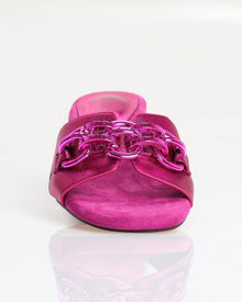 CHAIN EMBELLISHED SLIDE