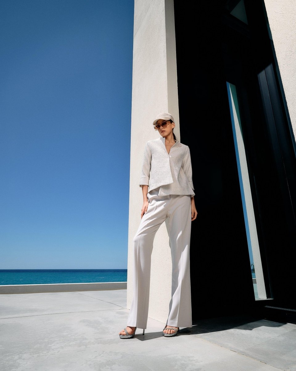 CLASSIC FLARED PANTS - Nakhle.Ets - Pants & Skirts