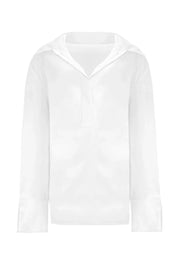 CLASSIC SATIN SHIRT - Nakhle.Ets - Blouse