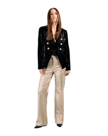 CROCODILE-EFFECT BLAZER